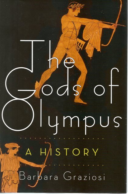 Front cover of The Gods of Olympus by Barbara Graziosi