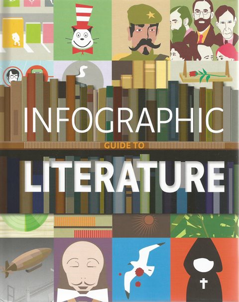 Front cover of Infographic Guide to Literature by Joanna Eliot