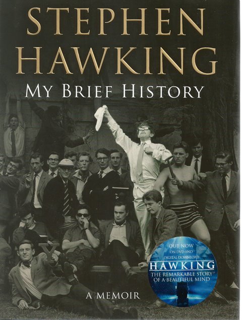 Front cover of My Brief History by Stephen Hawking
