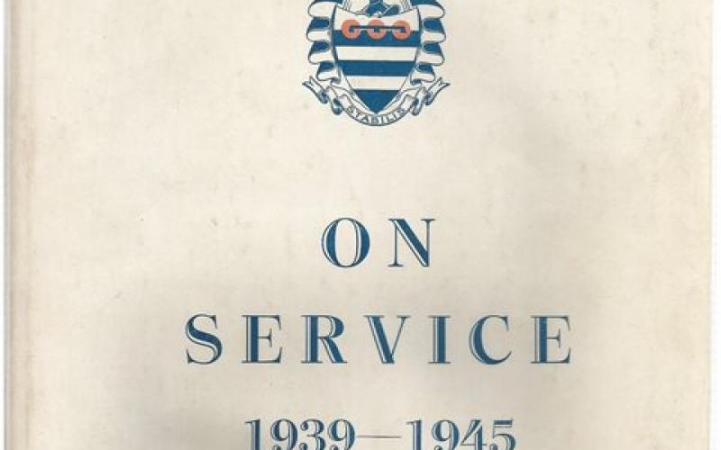 Front Cover of On Service 1939 - 1945 by J.M. Meiring