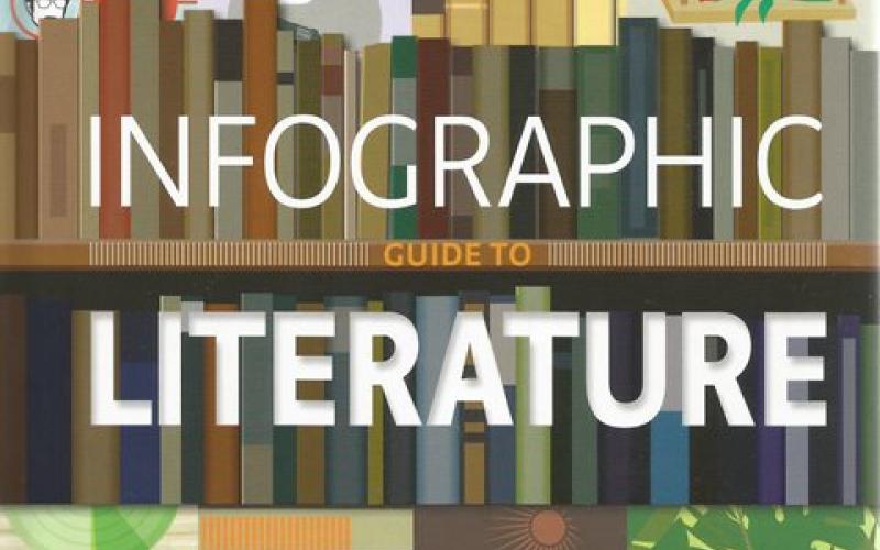 Front cover of Infographic Guide to Literature by Joanna Eliot