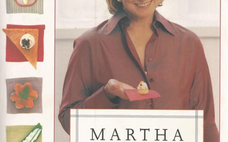 Front Cover of Martha Stewart's Hors d'Oeuvres Handbook by Martha Stewart