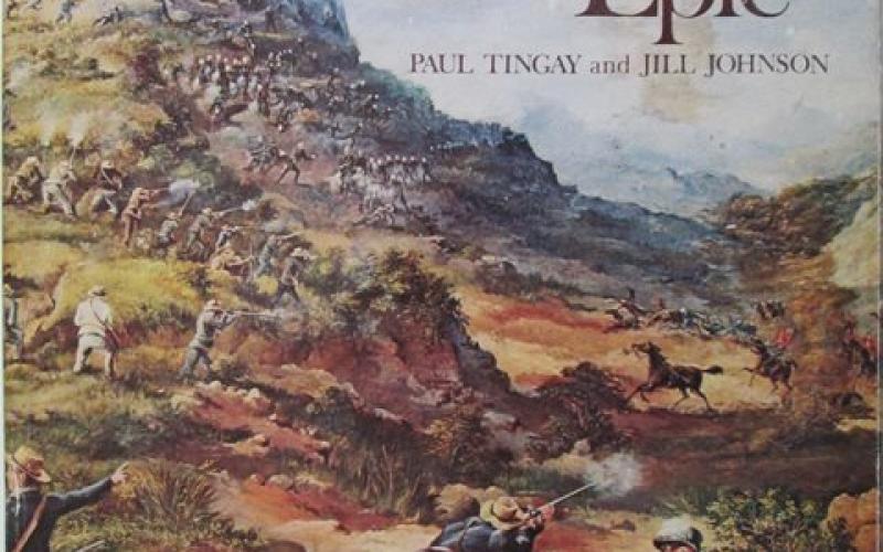 Front cover of Transvaal Epic by Paul Tingay and Jill Johnson