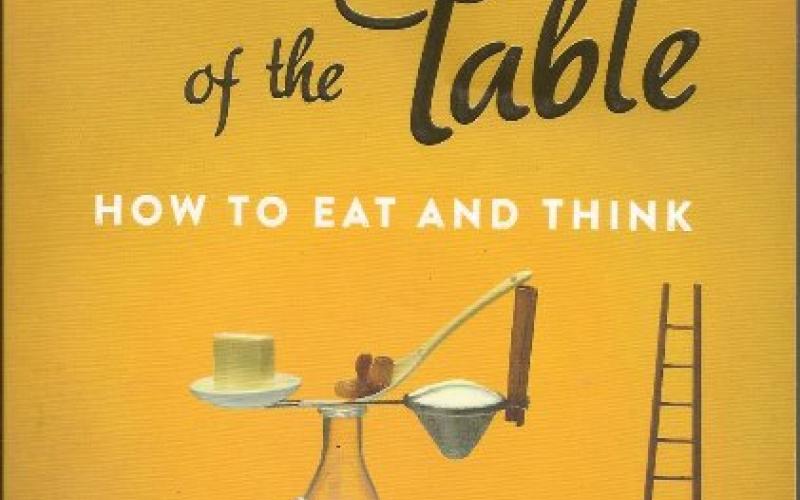 Front cover of The Virtues of the Table by Julian Baggini