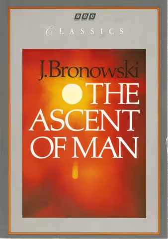 Front Cover of The Ascent of Man by J Bronowski