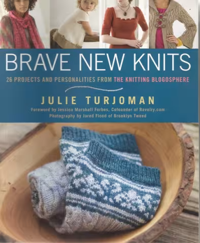 Front cover of Brave New Knits by Julie Turjoman