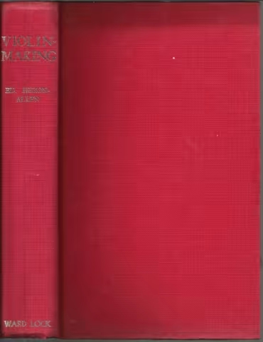 Front cover of Violin Making by Heron-Allen
