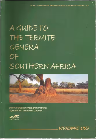 Front Cover of A Guide to the Termite Genera of Southern Africa by Vivienne Uys