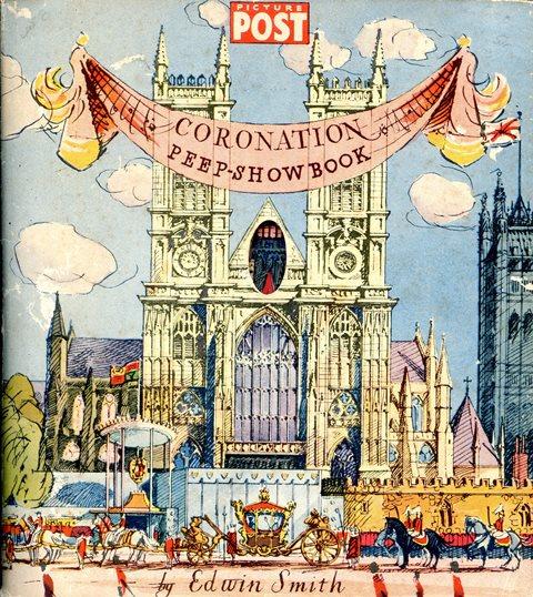 Front cover of Coronation Peep-Show Book by Edwin Smith