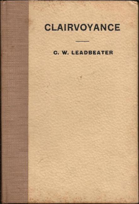 Front cover of Clairvoyance by C. W. Leadbeater