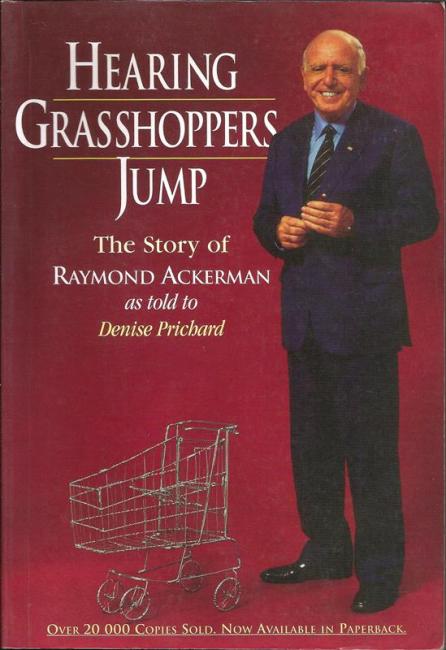 Front cover of Hearing Grasshoppers Jump by Raymond Ackerman