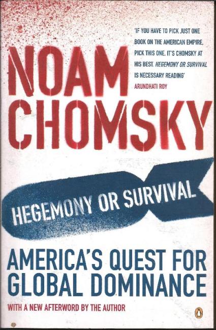 Front cover of Hegemony Or Survival by Noam Chomsky