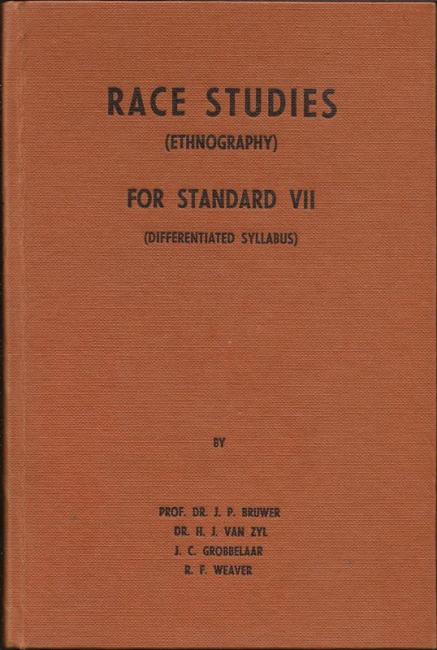 Front cover of Race Studies - Bruwer, van Zyl, Grobbelaar & Weaver