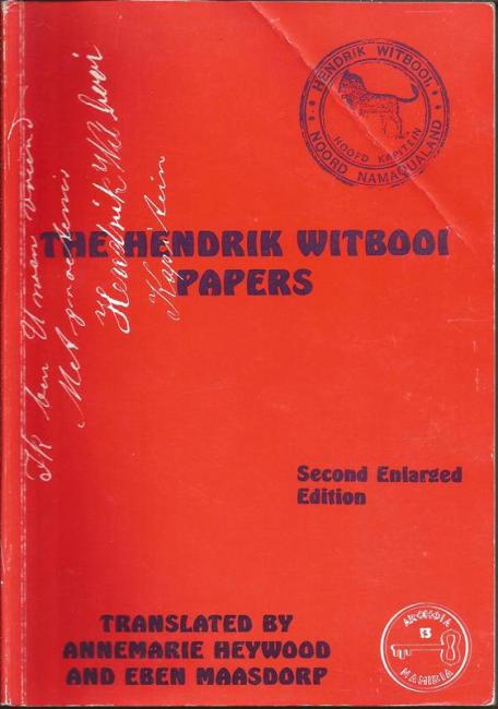 Front cover of The Hendrik Witbooi Papers