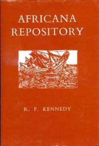 Front cover of Africana Repository by R. F. Kennedy