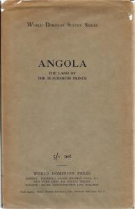 Front cover of Angola: The Land of the Blacksmith Prince by John T. Tucker