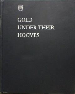 Front slipcase cover of Gold Under Their Hooves by John Collings