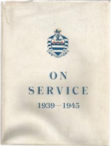 Front Cover of On Service 1939 - 1945 by J.M. Meiring