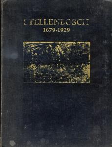 Front cover of Stellenbosch: 1679 - 1929