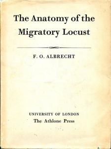 Front cover of The Anatomy of the Migratory Locust by F. O. Albrecht