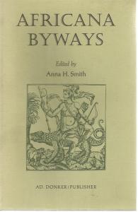 Front Cover of Africana Byways edited by Anna H Smith