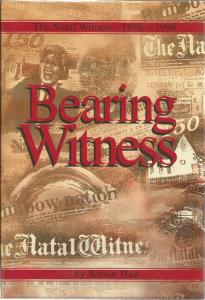 Front cover of Bearing Witness by Simon Haw