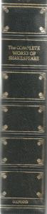Spine of The Complete Works of William Shakespeare edited by W J Craig