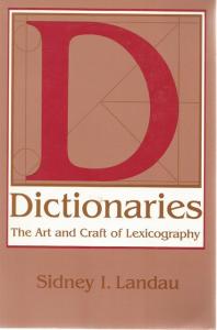 Front Cover of Dictionaries by Sidney I Landau