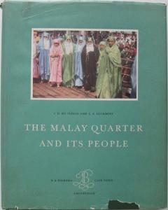 Front cover of The Malay Quarter and Its People by I D du Plessis and CA Luckhoff