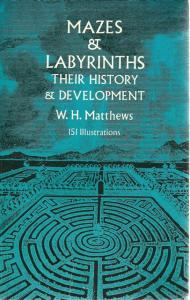 Front Cover of Mazes & Labyrinths by W H Matthews