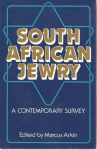 Front Cover of South African Jewry edited by Marcus Arkin