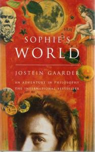 Front cover of Sophie's World by Jostein Gaarder
