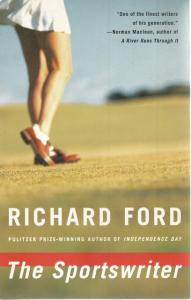 Front Cover of The Sportswriter by Richard Ford 