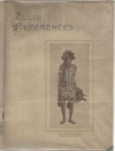 Front Cover of Zulu References by Carl Faye