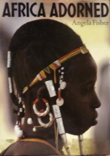 Front cover of Africa Adorned by Angela Fisher
