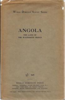 Front cover of Angola: The Land of the Blacksmith Prince by John T. Tucker