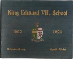 Front cover of  King Edward VII school 1902 -1924