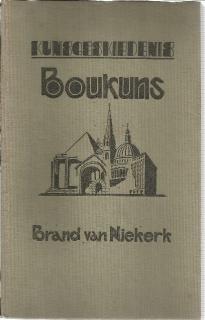 Front cover of Boukuns  by Van Niekerk, Brand