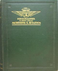 Front cover of Personalities in South African Motoring & Aviation by N.T.G. Murray et al 