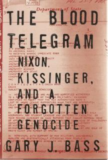 Front cover of The Blood Telegram by Gary J Bass