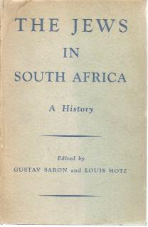 Front Cover of The Jews in South Africa by Gustav Saron and Louis Hotz