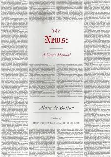 Front cover of The News by Alain de Botton