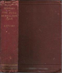 Front Cover of  A History of the Zulu Rebellion 1906 by J. Stuart