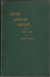 Front Cover of South African Cricket by Louis Duffus