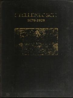 Front cover of Stellenbosch 1679 - 1929