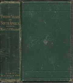 Front cover of Twelve Years in South Africa by Rev. J. O'Haire